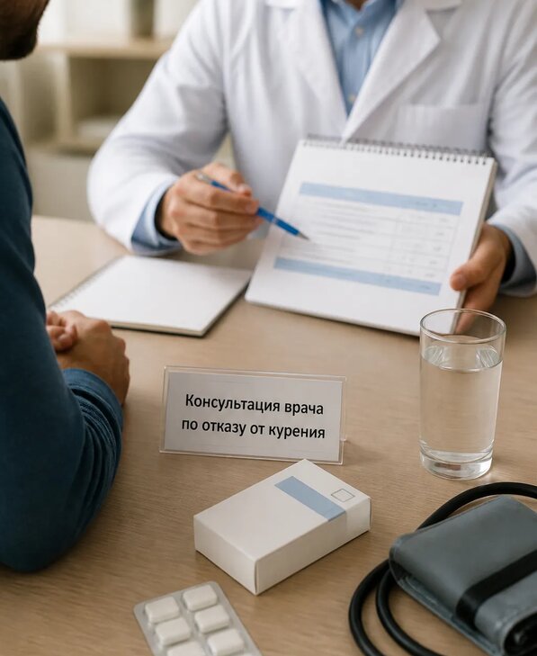 Консультация врача по отказу от курения для взрослых в Красноярске